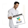 Tunique DENIS Blanc + Broderie
